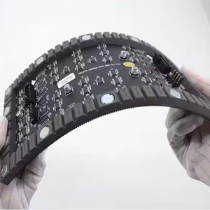 โมดูล SMD LED ยืดหยุ่นสูงปรับแต่งได้ P1.8ยืดหยุ่นสูงหน้าจอแสดงผลแบบนุ่มโฆษณารถไฟใต้ดินความละเอียด4K - Product Image 2