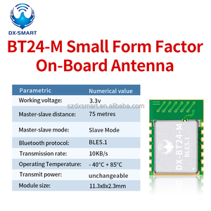 DX-BT24-M BLE5.1 Wireless trasmissione porta seriale modulo Bluetooth RF ricetrasmettitore comunicazione seriale modulo Bluetooth