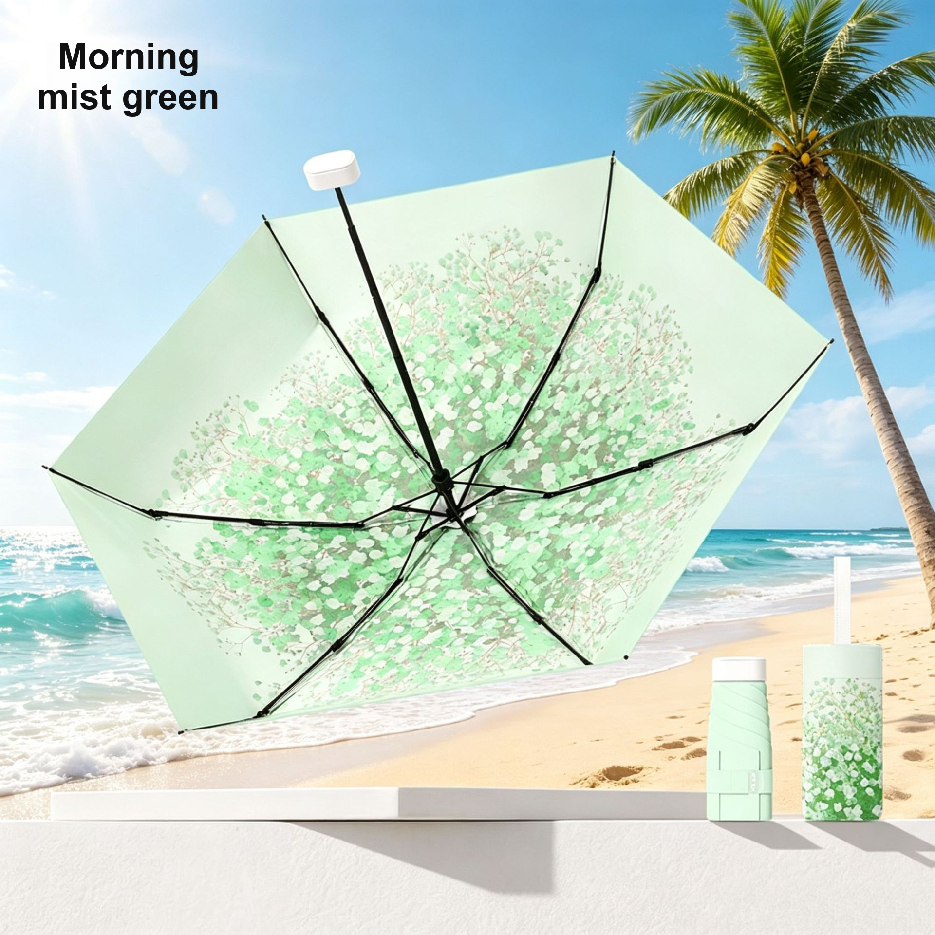 Brume matinale verte