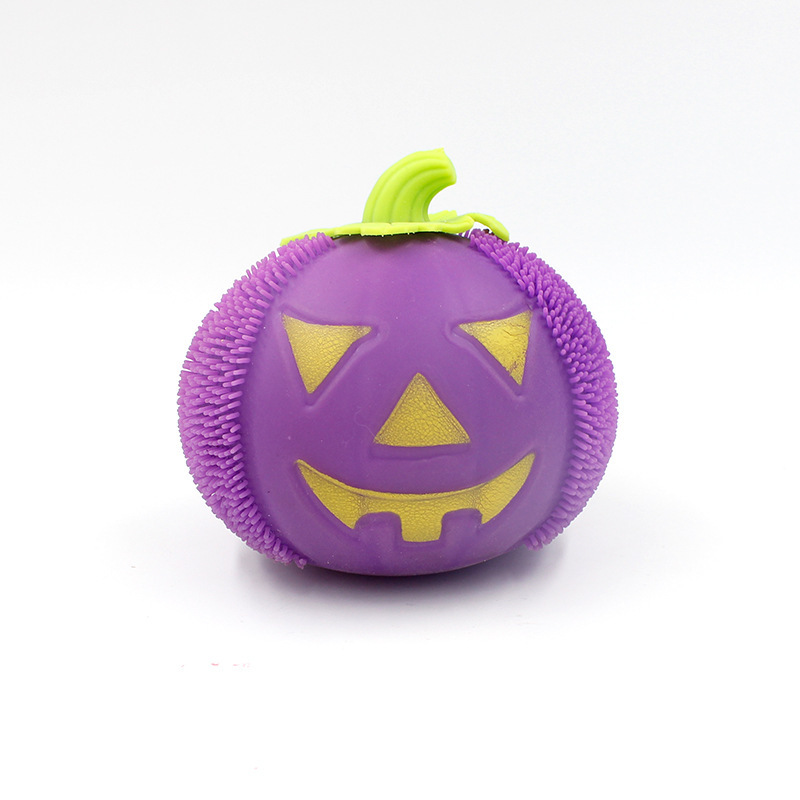 Purple pumpkin head