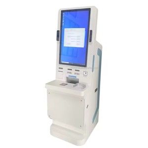 Tự dịch vụ thanh toán thiết bị đầu cuối tiền mặt đăng ký <span class=keywords><strong>kiosk</strong></span> với 32/43 inch màn hình cảm ứng SDK kích hoạt A4 Scanner - Product Image 1