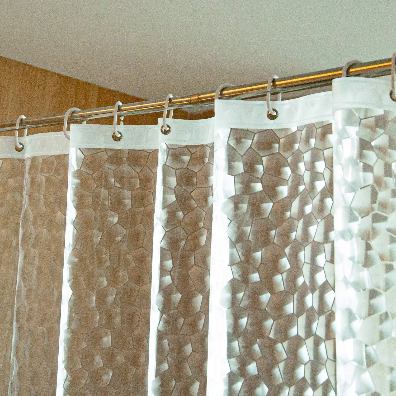 3d duş perdesi banyo odası OEM desenleri polyester duş perdeleri modern duş perdesi 72in * 72in kabul özelleştirme boyutu
