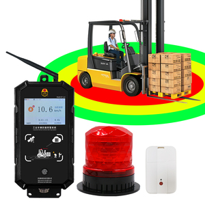 工业车辆工厂仓库叉车防撞报警系统，带IP65防水和GPRS网络 - Product Image 1
