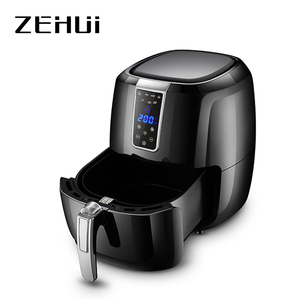 Kitchen Electric Hot Air Circulation Deep Fryer Oil Free 5.5 Liter 6L 7L 7.5L Large Capacity with Preset <strong>Program</strong>