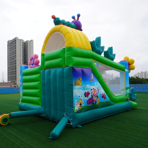 T2-3272 meşgul arı tema şişme combo şişme kaleler çatı ile satılık kullanılmış ticari sıçrama evler - Product Image 5