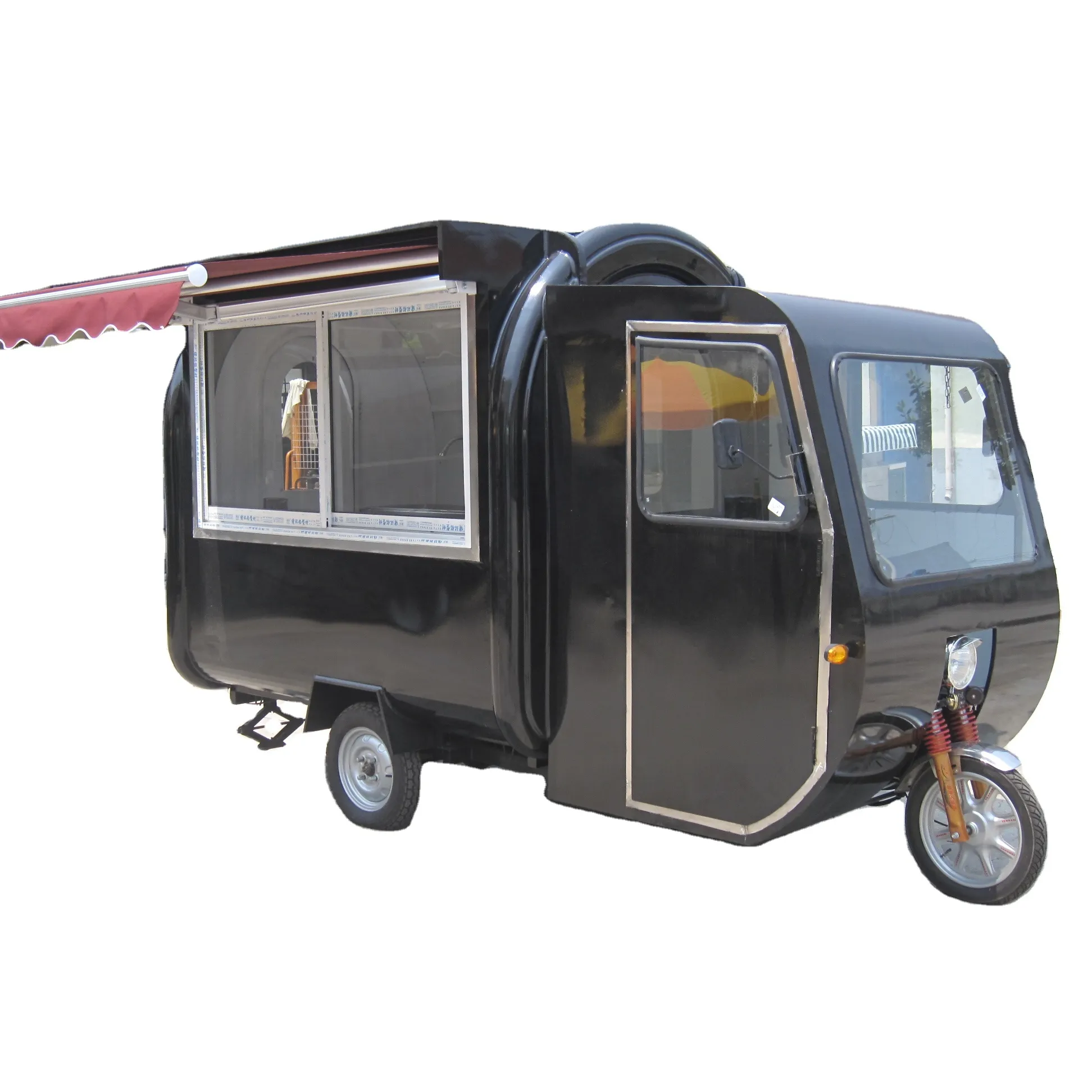 전기 오토바이 가솔린 음식 트레일러 식품 트럭/트레일러 모토