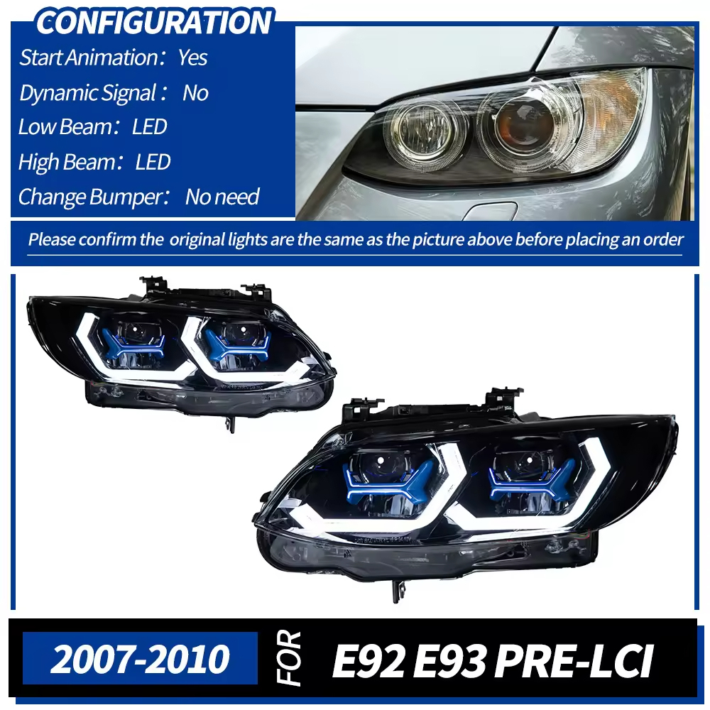 E92/E93 Pré LCI 2007-2010
