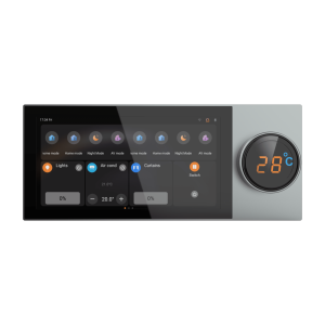 <span class=keywords><strong>KNX</strong></span>/EIB sistem destek işıkları, termostatlar, <span class=keywords><strong>KNX</strong></span> akıllı ev binası için perdeler için düğme ekranlı yeni <span class=keywords><strong>KNX</strong></span> 6 inç dokunmatik Panel - Product Image 2