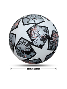 2025 yeni varış futbol topu profesyonel PU futbol topu boyutu 5 makine resmi maç ve eğitim için dikişli futbol topu - Product Image 2