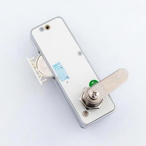 High Security Numeric Keypad Lock with Master <strong>Key</strong> Combination Polished Finish for Office Cabinets Gym Lockers - Product Image 6