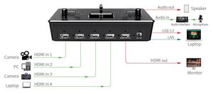 Feelworld Pro Live Production Streaming Portable Video Switcher hdmi Live Streaming Switcher Video Mixer Switcher