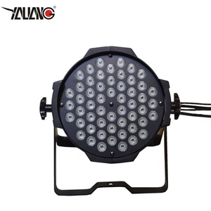 ステージ照明機器プロフェッショナルLED par64 RGB 54x3w LEDパーライトDMXアルミニウム - Product Image 2