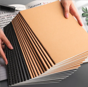 B5 taccuino stampato A4 filo di fabbrica in pelle per scuola regalo di carta Kraft foderato blocco note esercizio per studenti all'ingrosso - Product Image 3
