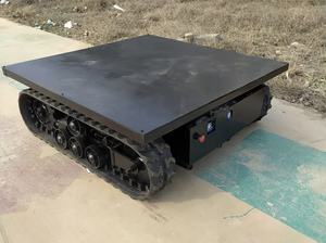Rubber Tracked Small Machine Max Load 50kgs to 1000kgs Tracked Platform <strong>Dtv</strong> <strong>Shredder</strong> Rubber Tracks Chassis
