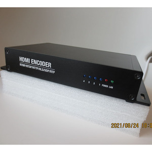 Tragbarer HD H.264 H.265 4-Kanal-Video-Encoder unterstützt RTMP-UDP-Protokolle für Live-Streaming und Radio-/TV-Übertragung - Product Image 6