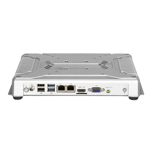Mini PC Industrial integrada, carcasa de aluminio para ordenador X86 J6412, PC Industrial todo en uno para uso Industrial
