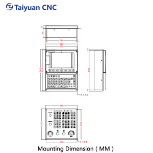 Komplette CNC-Steuer einheit CNC-Steuerung Fün fachs ige Werkzeug maschinen steuerung Geeignet für CNC-Drehmaschinen - Product Image 4
