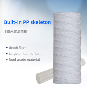 10&quot; X 2.5&quot; Universal <strong>String</strong> <strong>Wound</strong> <strong>Sediment</strong> Water <strong>Filter</strong> Cartridge 500L/Hour Productivity for Any 10 Inch RO Unit - Product Image 5