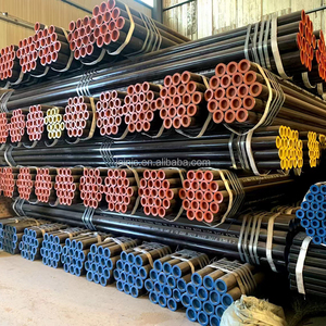Tubería de acero de tubería de línea API 5l x42 x50 con revestimiento de polietileno de 3 capas A53/106 Gr.b para tubería de transmisión de petróleo y gas