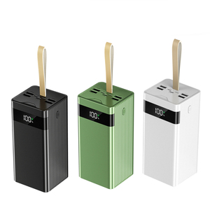 Real Fast Charging 22.5W PD <strong>QC3.0</strong> Large Capacity 5 <strong>Output</strong> 3 <strong>Input</strong> LED Portable Charger Powerbank 60000 Mah <strong>Power</strong> <strong>Bank</strong> - Product Image 1