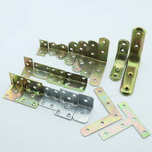 90 độ góc phải đồ nội thất Fixer kết nối L loại thép khung tam giác phụ kiện phần cứng đóng mềm dễ dàng - Product Image 6