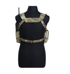 Harnas Voorzak Jacht Tactische Uitrusting Radio Vest Zak Zak Overtollige Borst Rig Tas Voor Mannen - Product Image 4