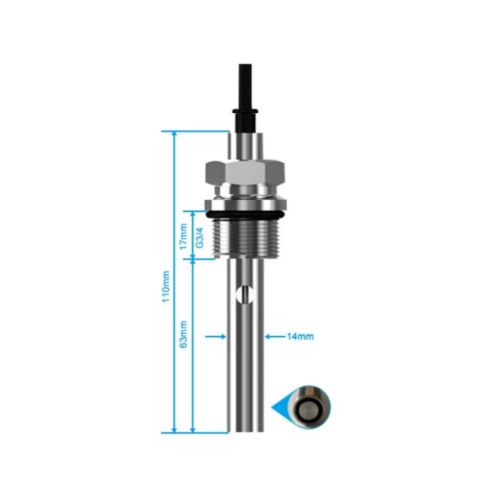 Geweldige GECS-S1000 Waterkwaliteit Analyze Sensor Chemische Olie Waterbehandeling Elektronische Powerpharmaceutica