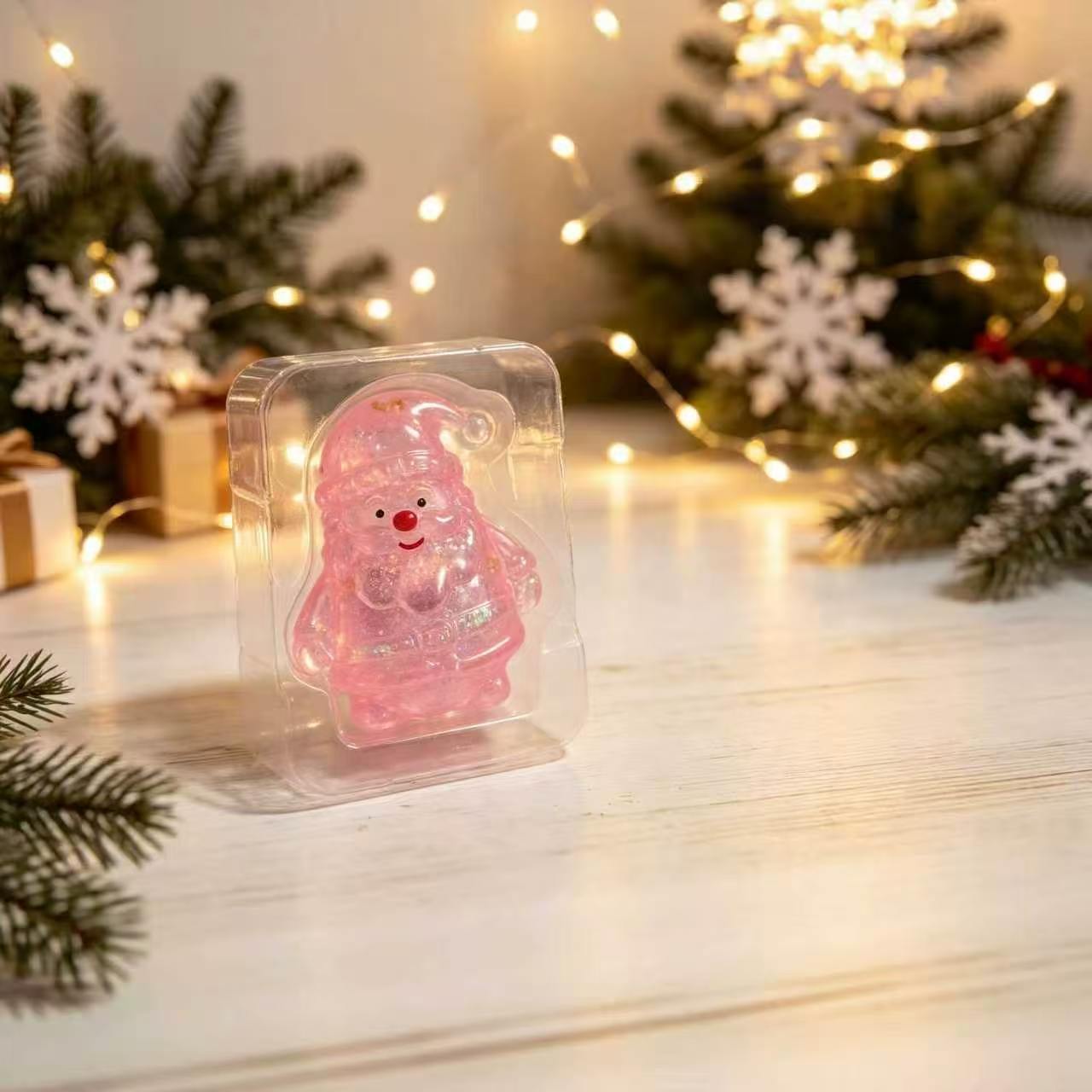 Pink santa