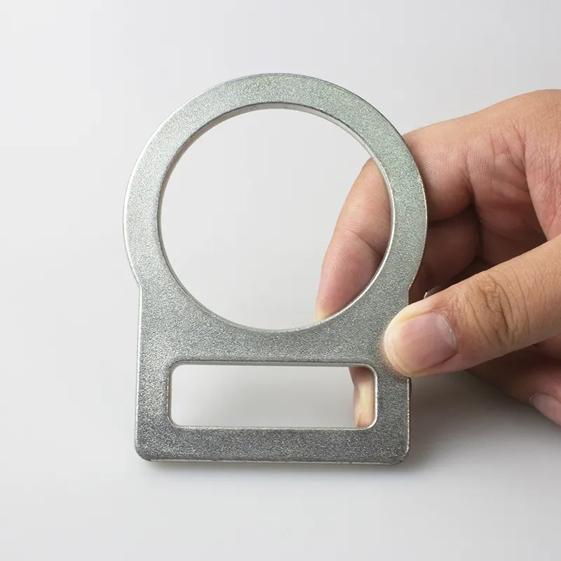 JENSAN מותאם אישית באיכות גבוהה 53mm פנימי רוחב 23KN בטיחות חגורת אבזם D טבעת חומרה עבור כללי תעשייתי