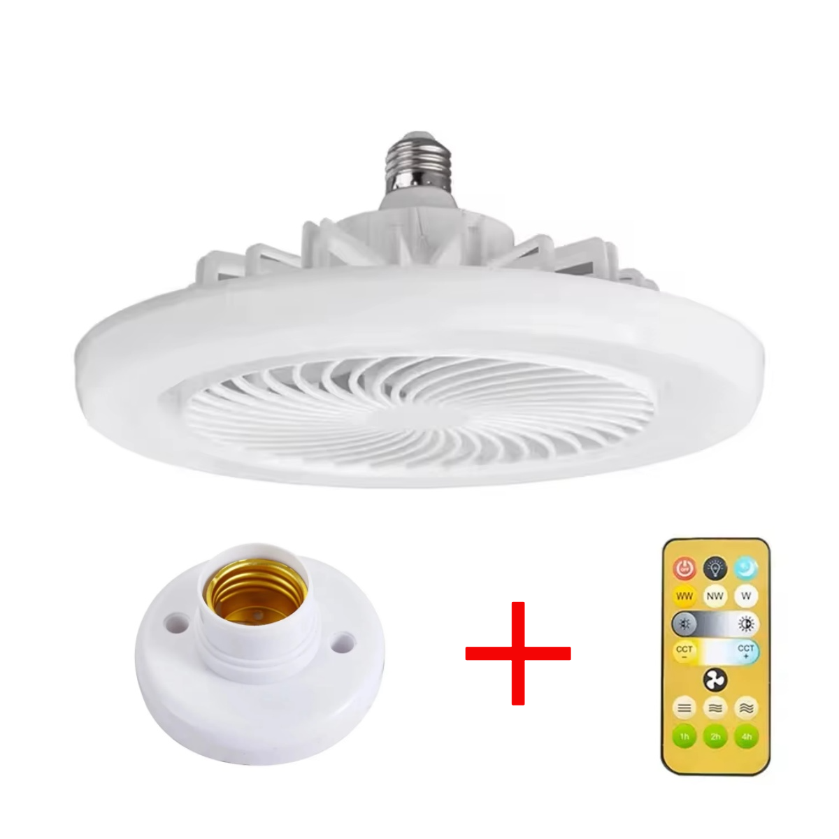 ไฟพัดลมพร้อมฐานเพดาน