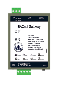 BTL-<strong>Modbus</strong> RTU/<strong>TCP</strong> <strong>to</strong> BACnet IP <strong>gateway</strong> BACnet MSTP <strong>to</strong> BACnet IP Router - Product Image 2