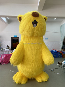 Tùy chỉnh màu vàng sang trọng Inflatable Rái cá bơm hơi khổng lồ Lutra mô hình Inflatable Rái cá phim hoạt hình bóng - Product Image 6