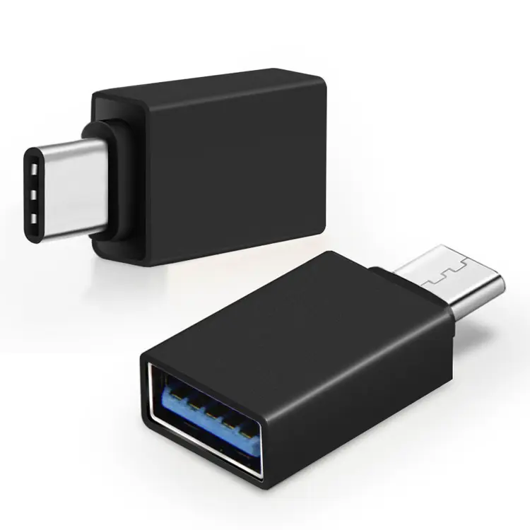 High品質Mini USB 3.1 USB-C Type C MaleにUSB 3.0 A Female Adapter OTGためApple Mac