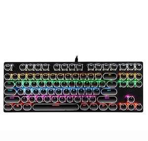 Hot Selling Wired Ergonomic <strong>Keyboard</strong> for Laptop and Desktop <strong>Computer</strong> with Colorful RGB Mechanical Gaming <strong>Keyboards</strong> - Product Image 3