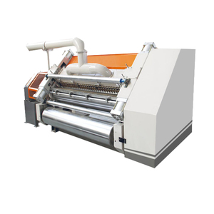 Máquina de fabricación de cartón corrugado de una cara con tipo de succión al vacío para materiales de embalaje de plástico y madera - Product Image 1