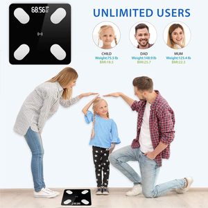 New Thông Minh Kỹ Thuật Số Phòng Tắm Cơ Thể Quy Mô 180Kg Hộ Gia Đình Quy Mô Bmi Cảm Biến Cho Cá Nhân Sử Dụng Khuyến Mãi Thông Minh Quy Mô - Product Image 5
