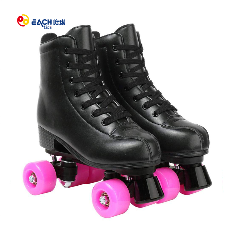 Roues noir-rose