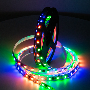เทปไฟ LED DMX 12V 24V สีในฝัน60 LEDs/M 5M 10M UCS512B4 IC DMX512 RGB 5050 LED - Product Image 4