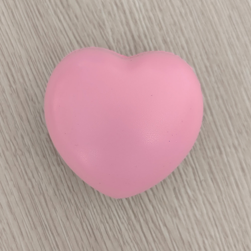 Forme de coeur rose