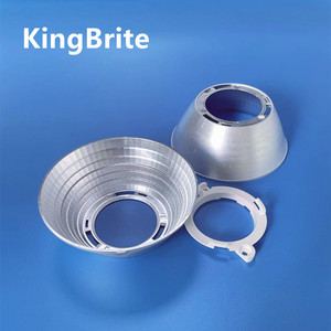 KingBrite 82毫米60度cob发光二极管反射器，带连接器，用于发光二极管照明 - Product Image 4