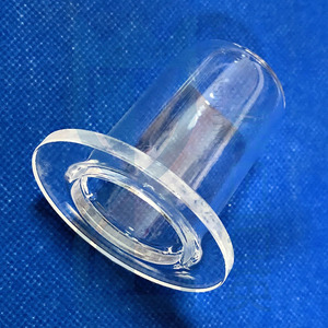 High Purity Heat Resistant Large Vessel Vacuum Quartz Glass <strong>Tube</strong> <strong>Domed</strong> Quartz <strong>Tube</strong>