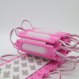 PINK <strong>LED</strong> Module Injection PVC IP65 Opaque Lens Capsule Backlight Blister Character 6leds Advertising 12V 2W SMD 5730 <strong>Led</strong> Module - Product Image 3