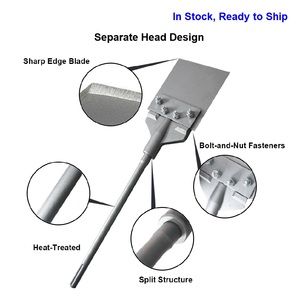 Raspador de suelo SDS Max, broca de cincel de escalado de eliminación Thinset de 6 pulgadas para martillo rotativo, hoja de acero de repuesto para mortero de vinilo para azulejos - Product Image 6