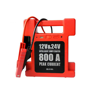 12V 24V紧凑型车跳跃启动器助推器和便携式充电器移动电源与 1000A峰值电流充电器电瓶车 - Product Image 1