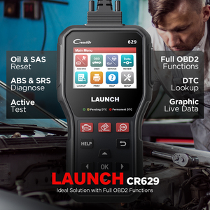 新推出CR629 Obd2扫描仪absrs代码阅读器Obd 2自动扫描仪主动测试Obdii汽车扫描仪 - Product Image 4
