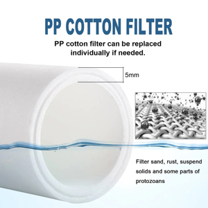 Fabrika doğrudan satış filtresi su dolum filtre elemanları su arıtıcısı pp filtre yiyecek ve içecek - Product Image 6