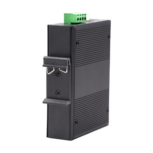 工业DIN导轨4-CH 8-CH RS-485 RS-422串行数据到光纤发射器和接收器转换器