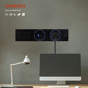 KLASS-Sistema de enchufe universal multifunción montado en la pared para oficina, cocina, toma de corriente eléctrica - Product Image 2