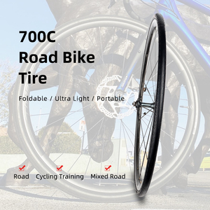 KENDA 60 TPI ยางล้อพับได้,อุปกรณ์เสริมน้ำหนักเบาเป็นพิเศษยางรถจักรยานเสือหมอบ700C แบบนิ่มพกพา - Product Image 2
