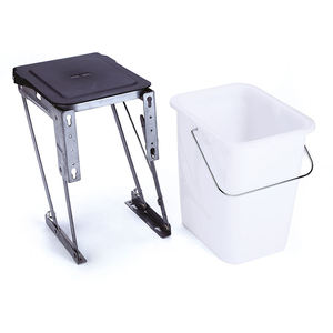 Gabinetes de fregadero de cocina de tracción automática de alta calidad TKK con cubos de basura de PP integrados, contenedores de basura - Product Image 2